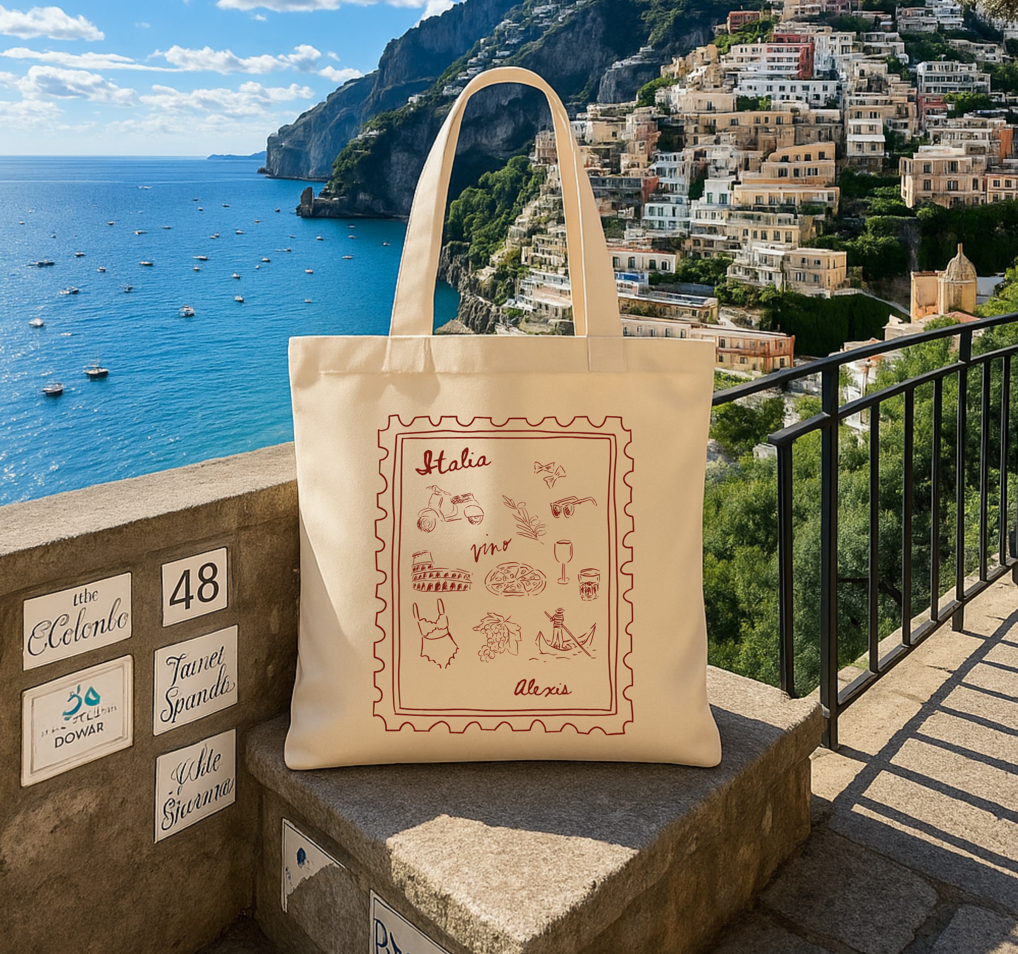 Thats Amore Italy Tote Bag Perfect Wedding Welcome Gift