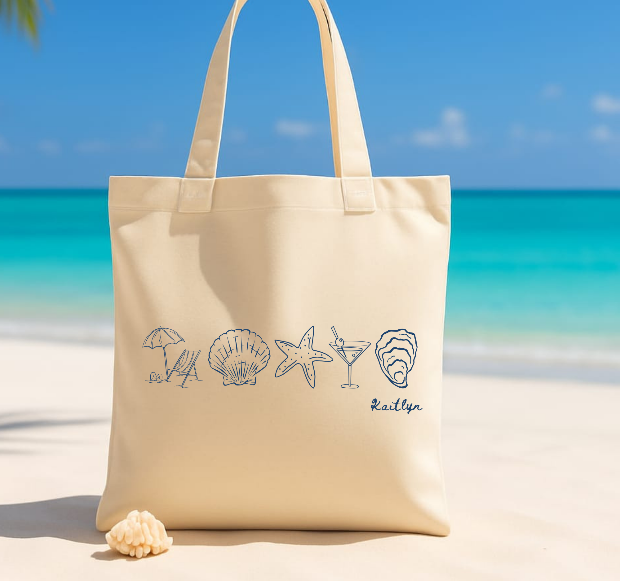 Last Toast On The Coast Bachelorette Party Tote Customizable Bridesmaid Bag For Beach Weddings