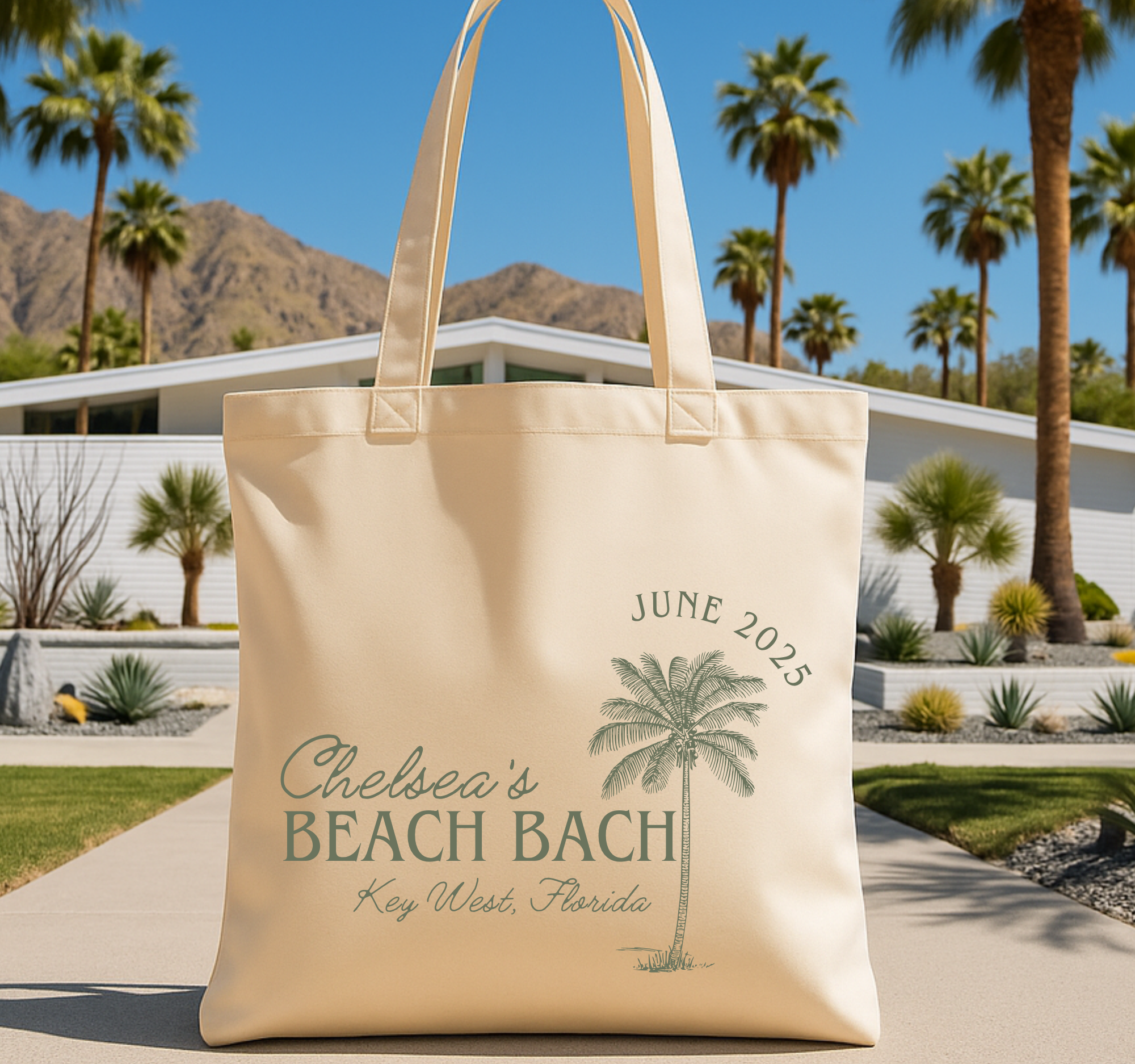 Palm Spring Tote | Beach Tote bags