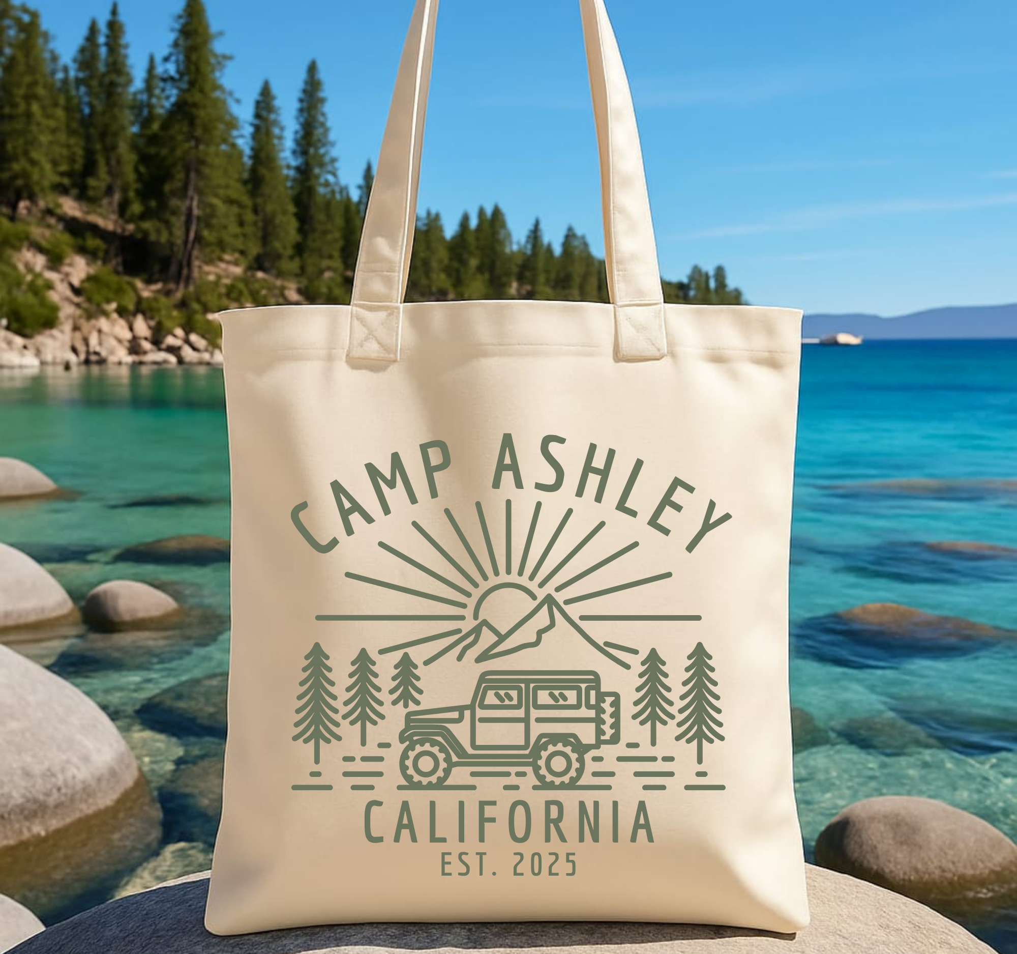 Bachelorette Party Favor Tote Bags Camp Bachelorette Favors Personalized Tote Bags