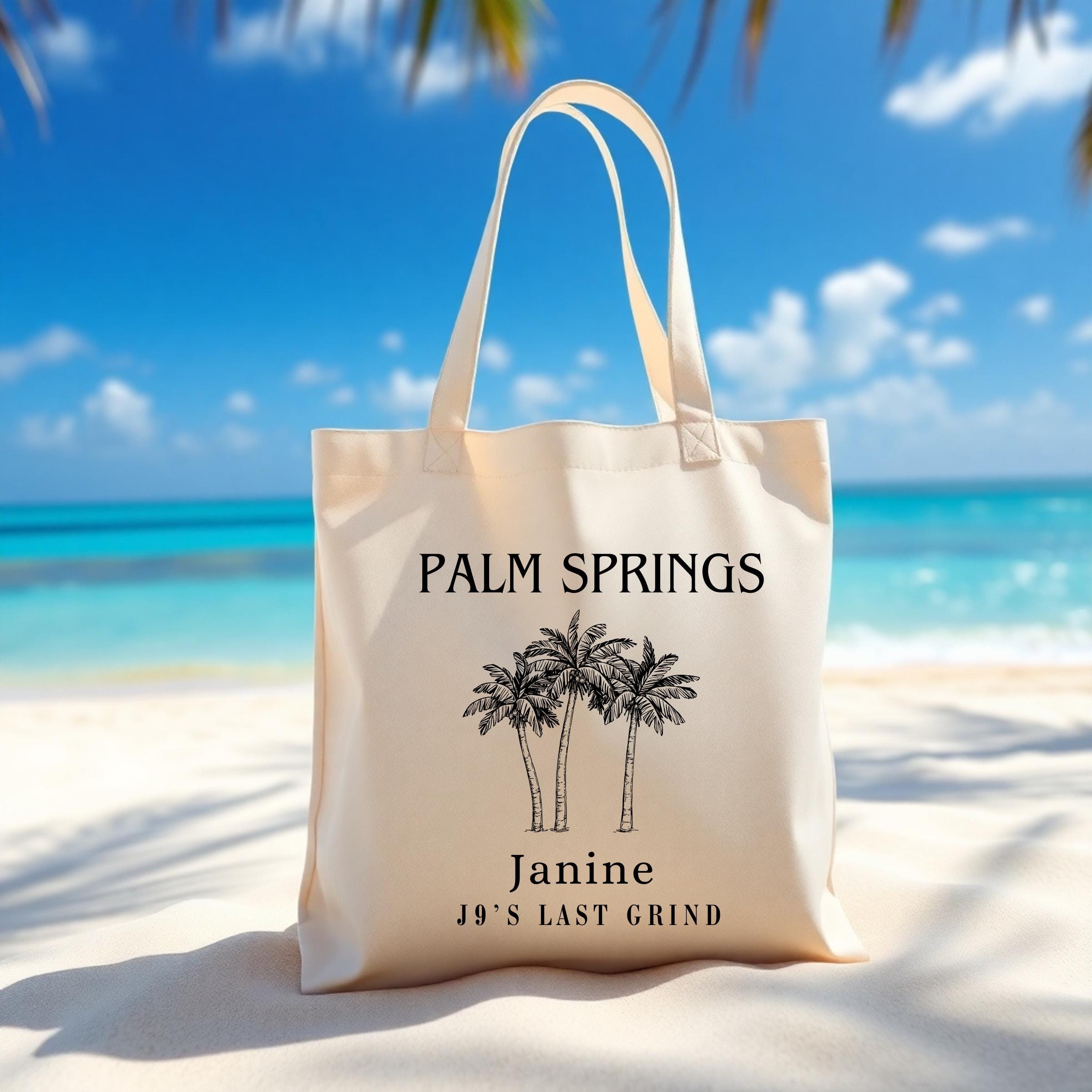 Palm Spring Tote | Bachelorette Tote